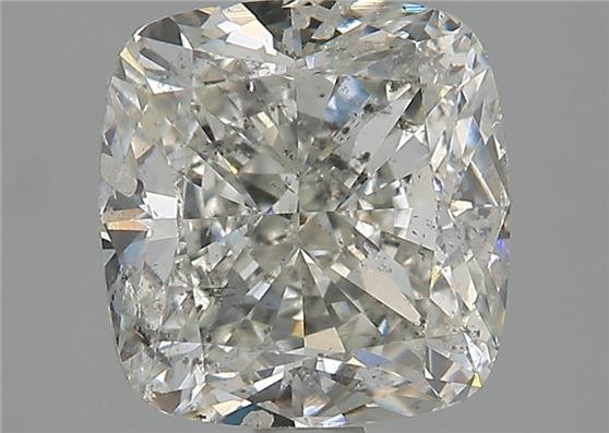 2.52ct J SI2 Rare Carat Ideal Cut Cushion Diamond