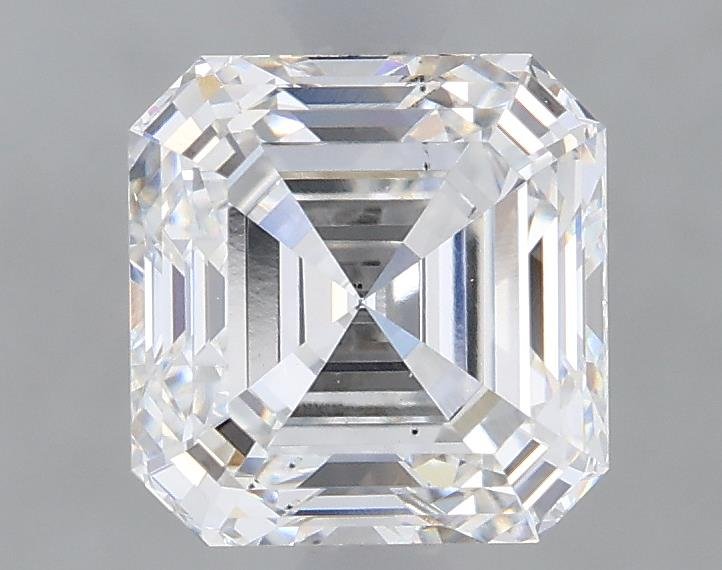 1.41ct F VS2 Rare Carat Ideal Cut Asscher Lab Grown Diamond