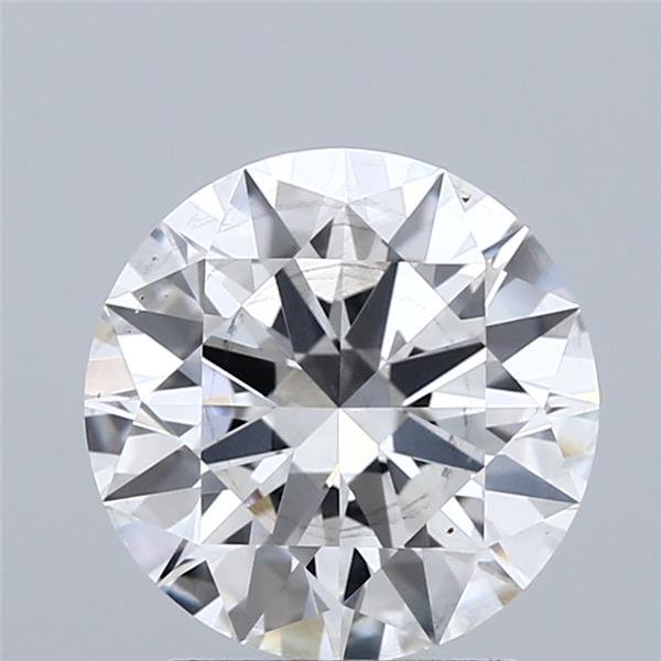 2.51ct E SI1 Rare Carat Ideal Cut Round Lab Grown Diamond
