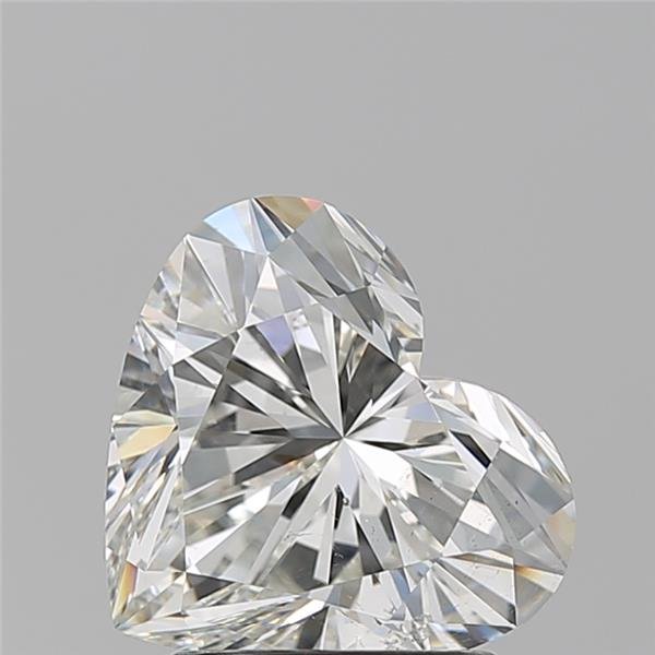 2.21ct I SI1 Rare Carat Ideal Cut Heart Diamond