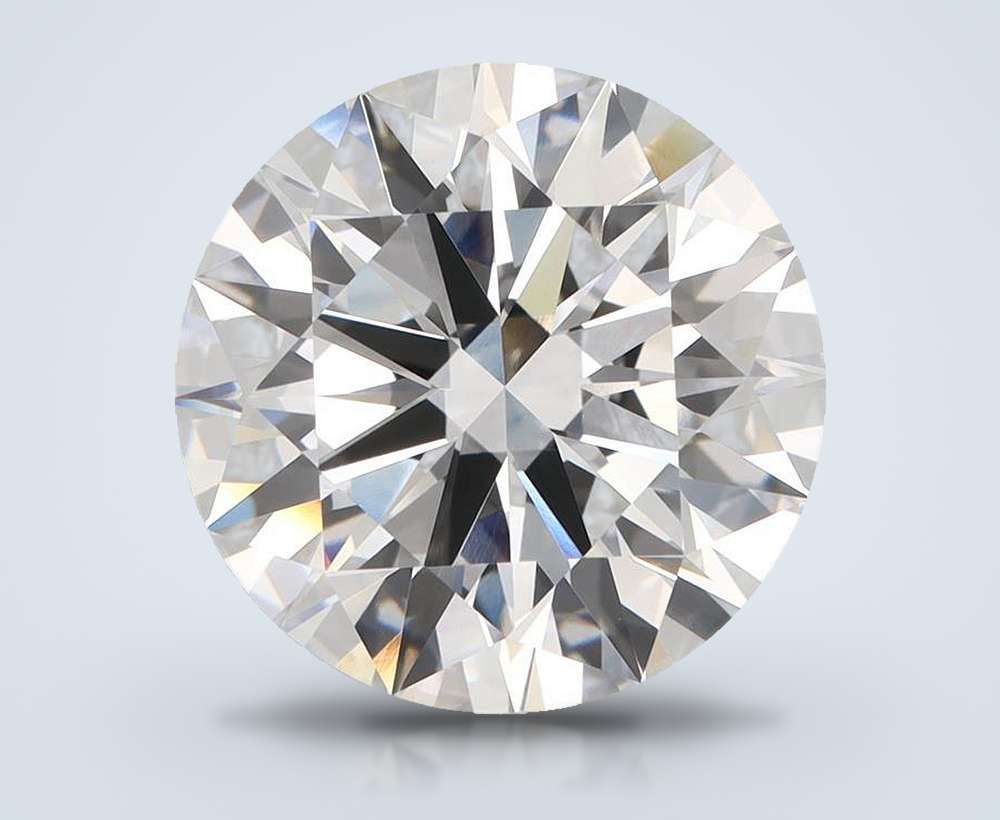 8.01 Carat Round Lab Diamond