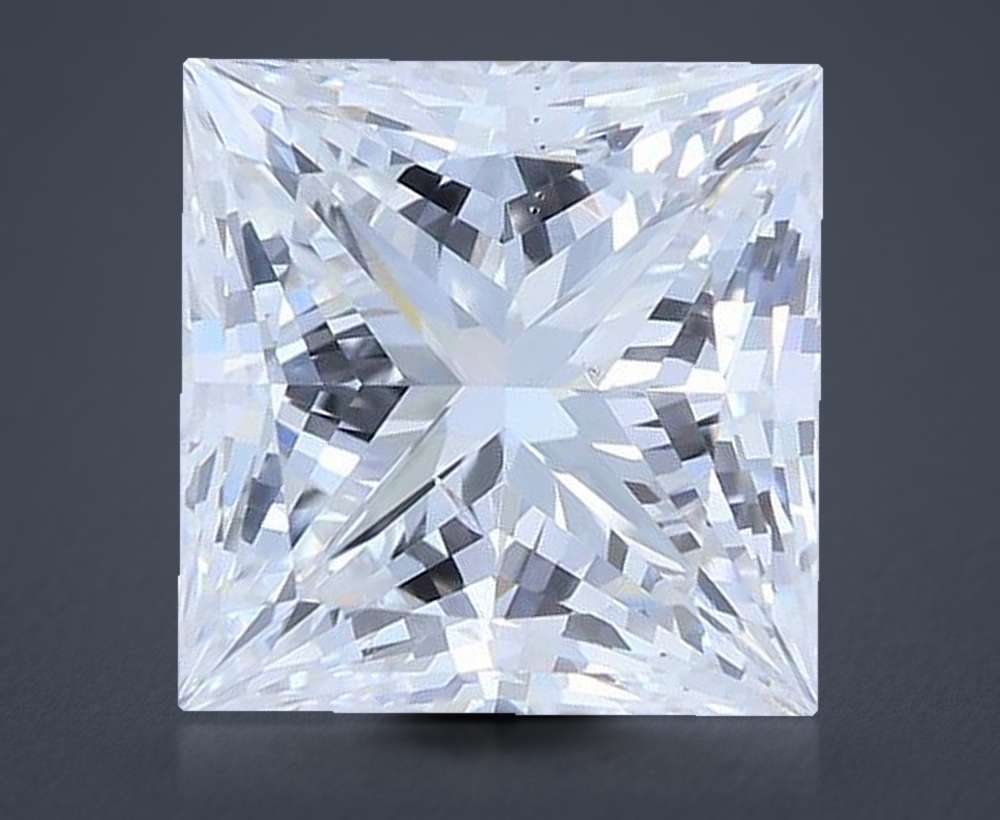 1.78 Carat Princess Lab Diamond
