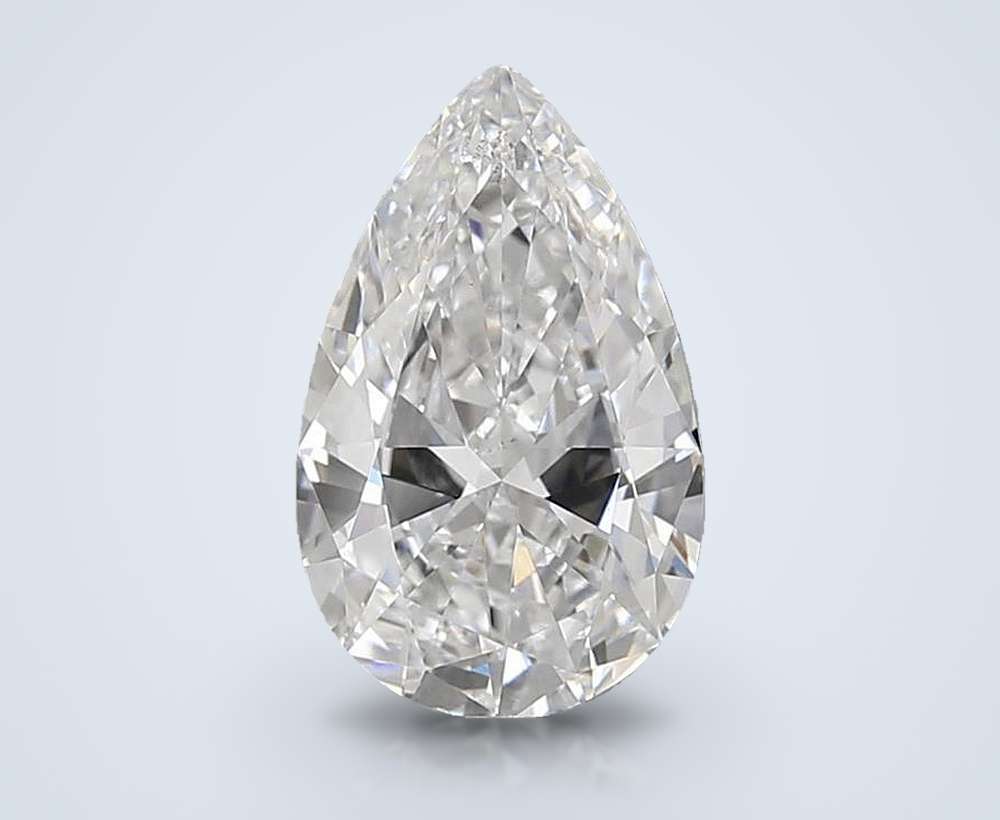 0.83 Carat Pear Lab Diamond