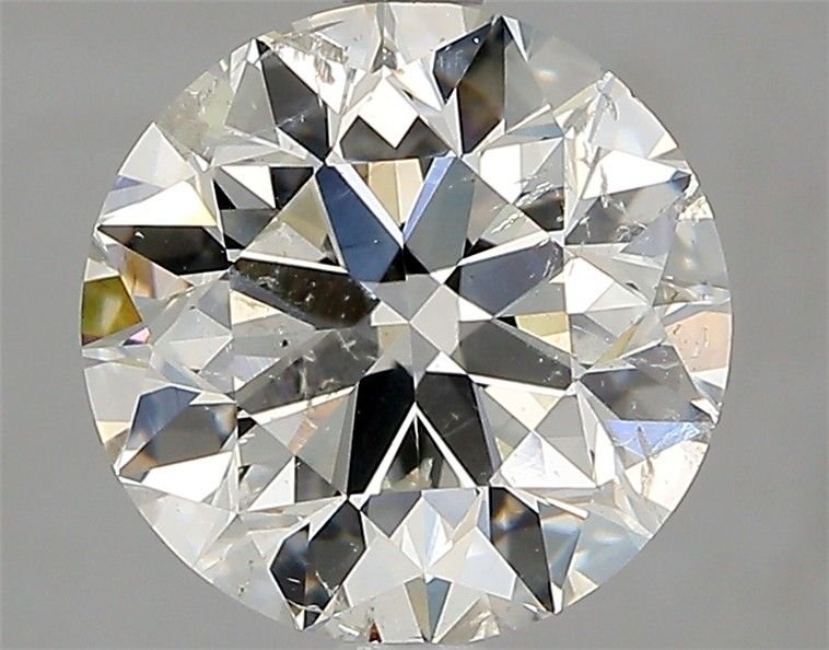 3.01ct H SI2 Excellent Cut Round Diamond