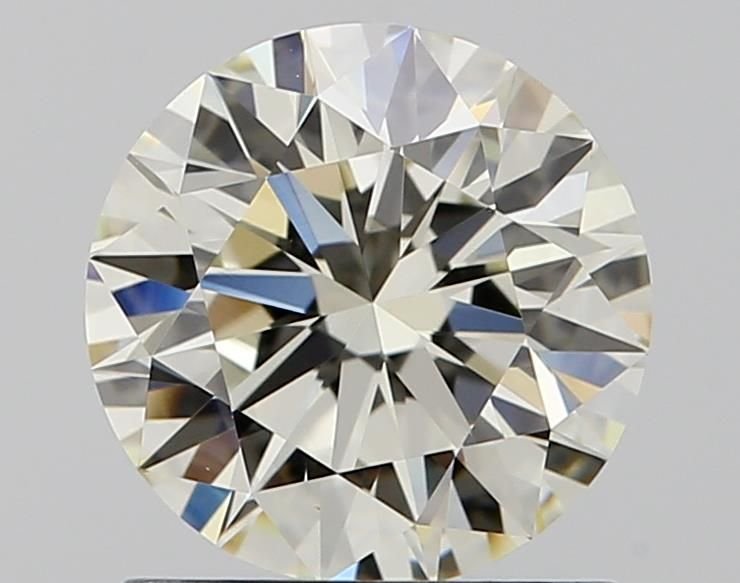 1.09ct J IF Rare Carat Ideal Cut Round Diamond
