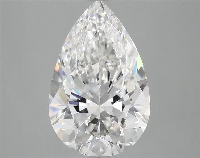 2.96 Carat Pear Lab Diamond