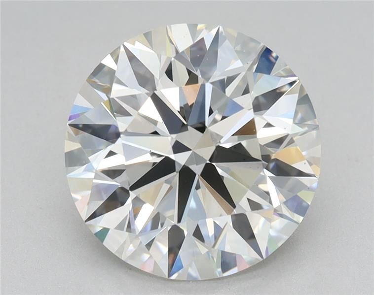 2.77ct G VS1 Rare Carat Ideal Cut Round Lab Grown Diamond