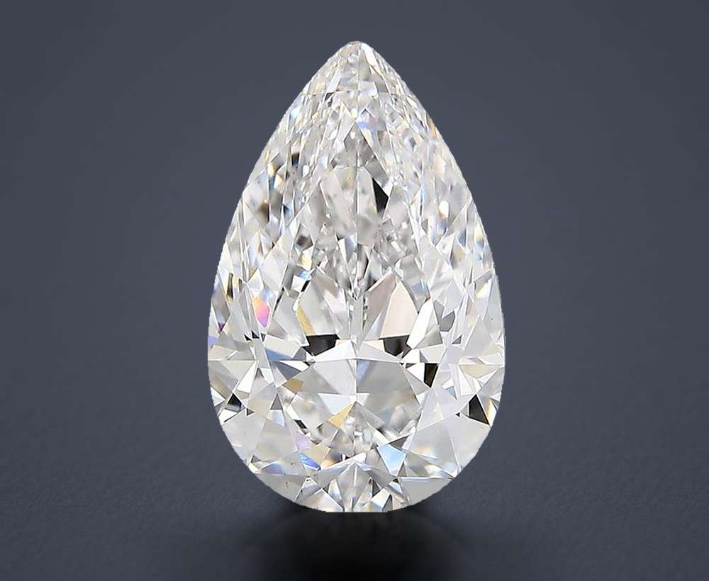 4.51 Carat Pear Lab Diamond