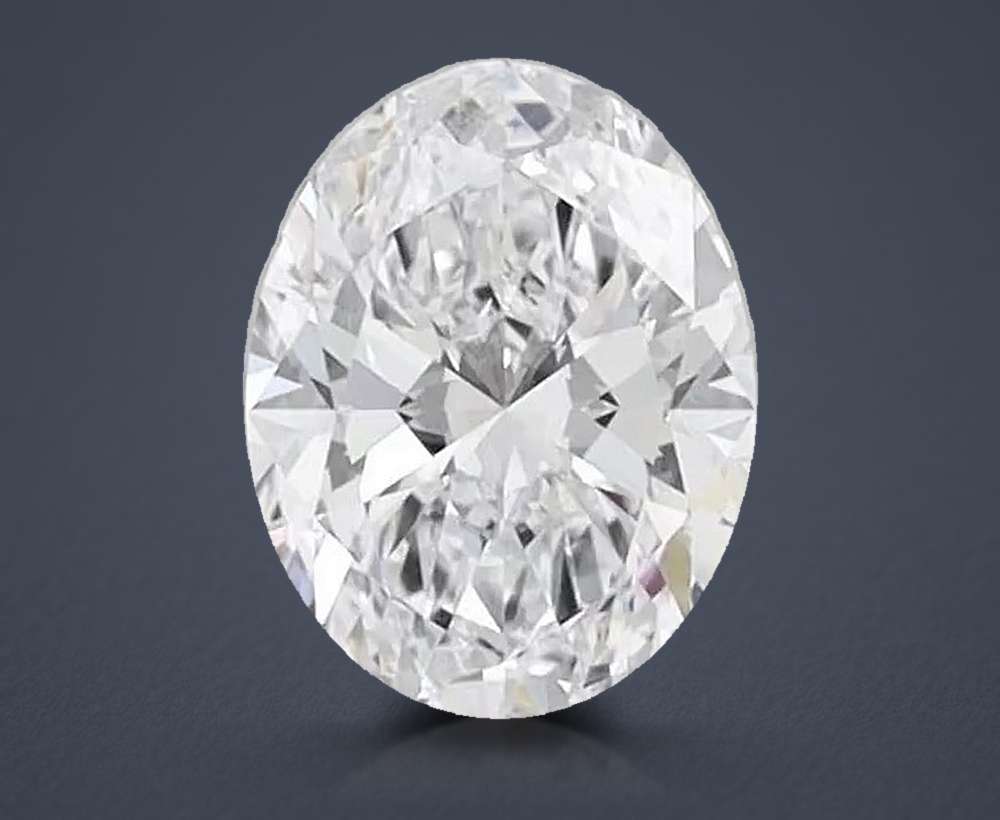 1.00 Carat Oval Lab Diamond
