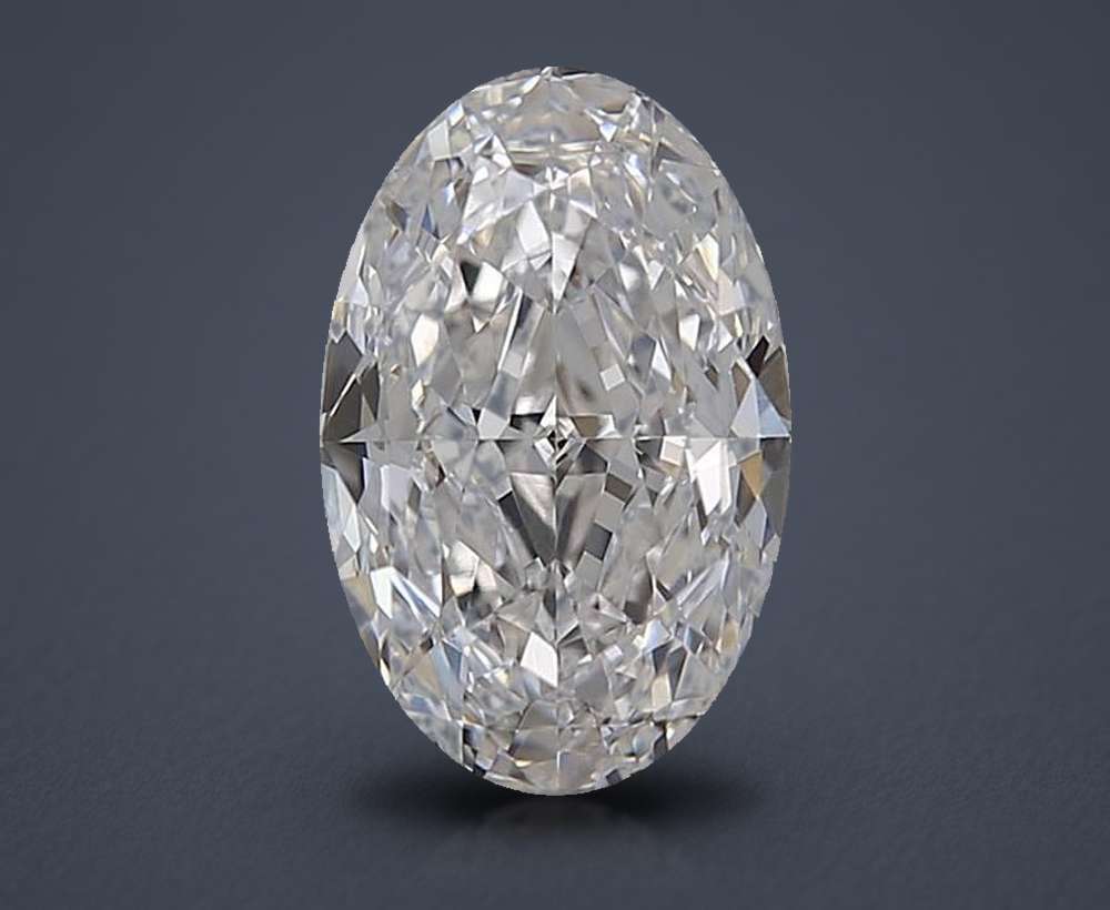 1.53 Carat Oval Lab Diamond