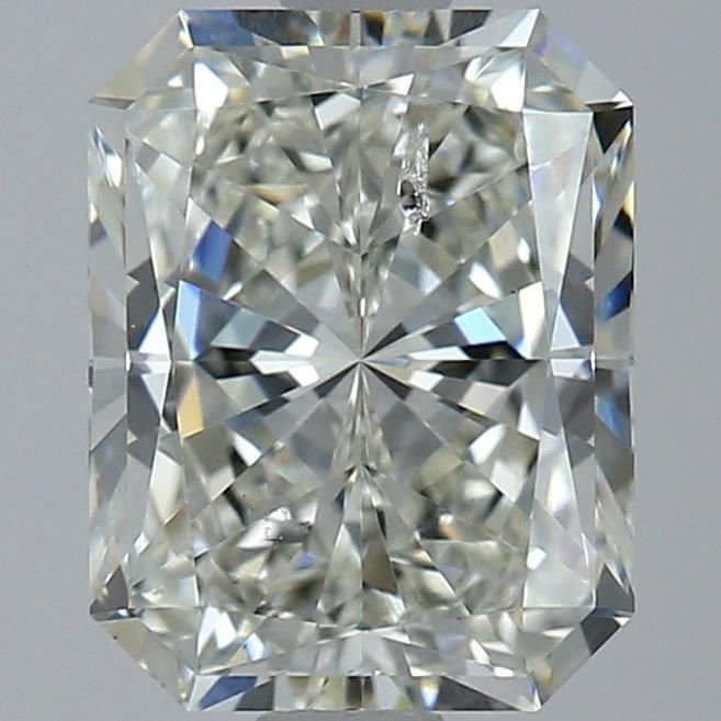 2.02ct J SI2 Rare Carat Ideal Cut Radiant Diamond