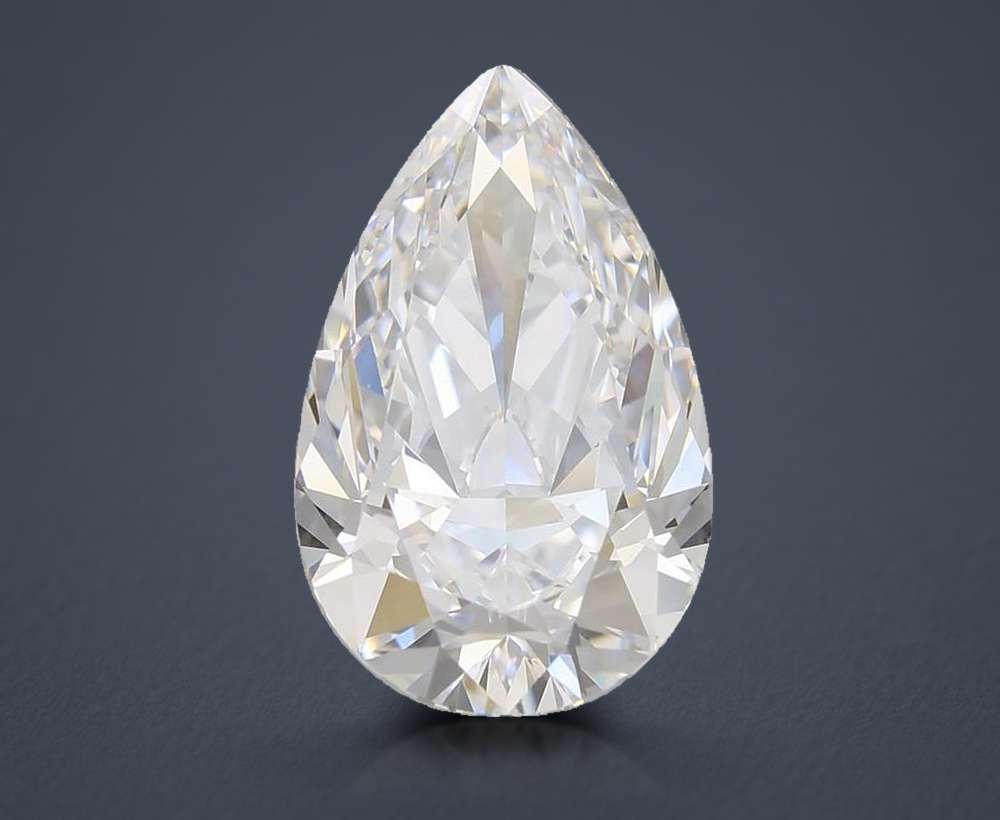 1.83 Carat Pear Natural Diamond