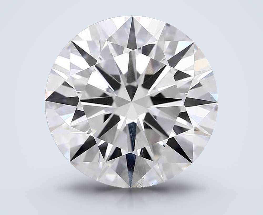 7.61 Carat Round Lab Diamond