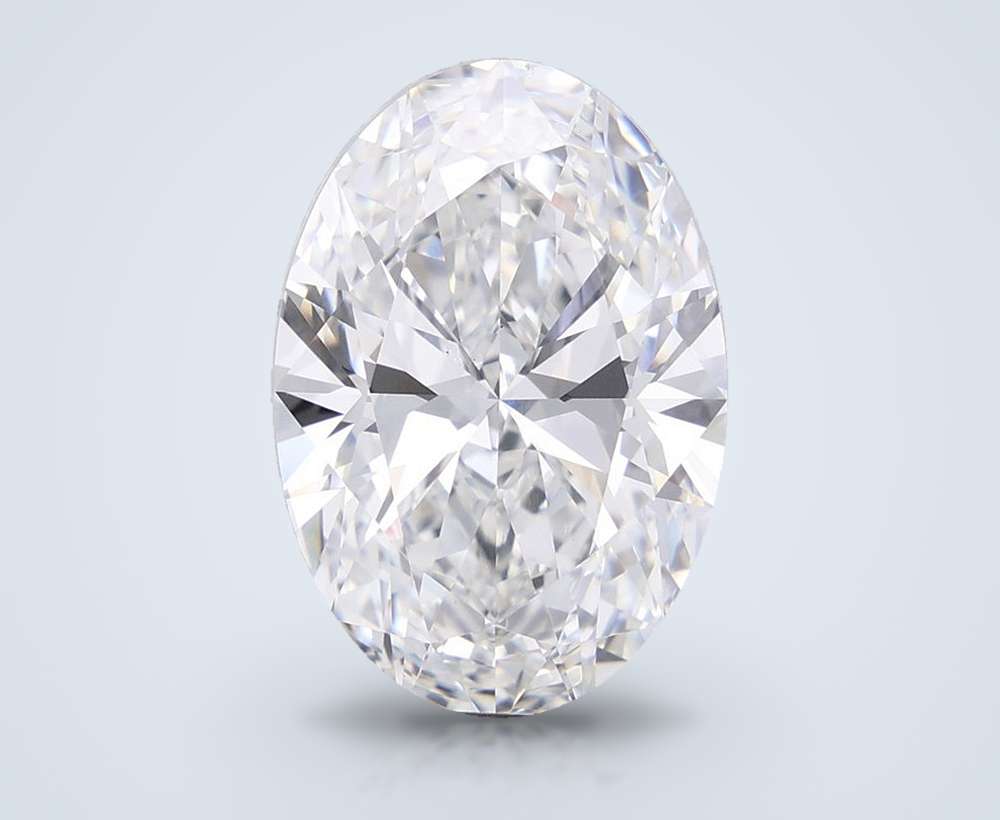 11.08 Carat Oval Lab Diamond