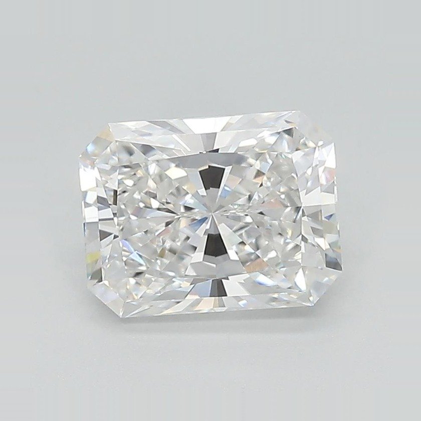 2.06ct E VVS2 Rare Carat Ideal Cut Radiant Lab Grown Diamond