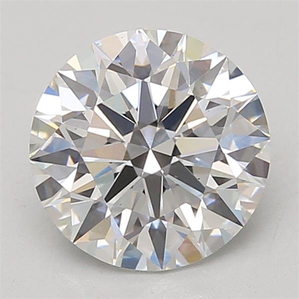 2.54ct E VS2 Rare Carat Ideal Cut Round Lab Grown Diamond