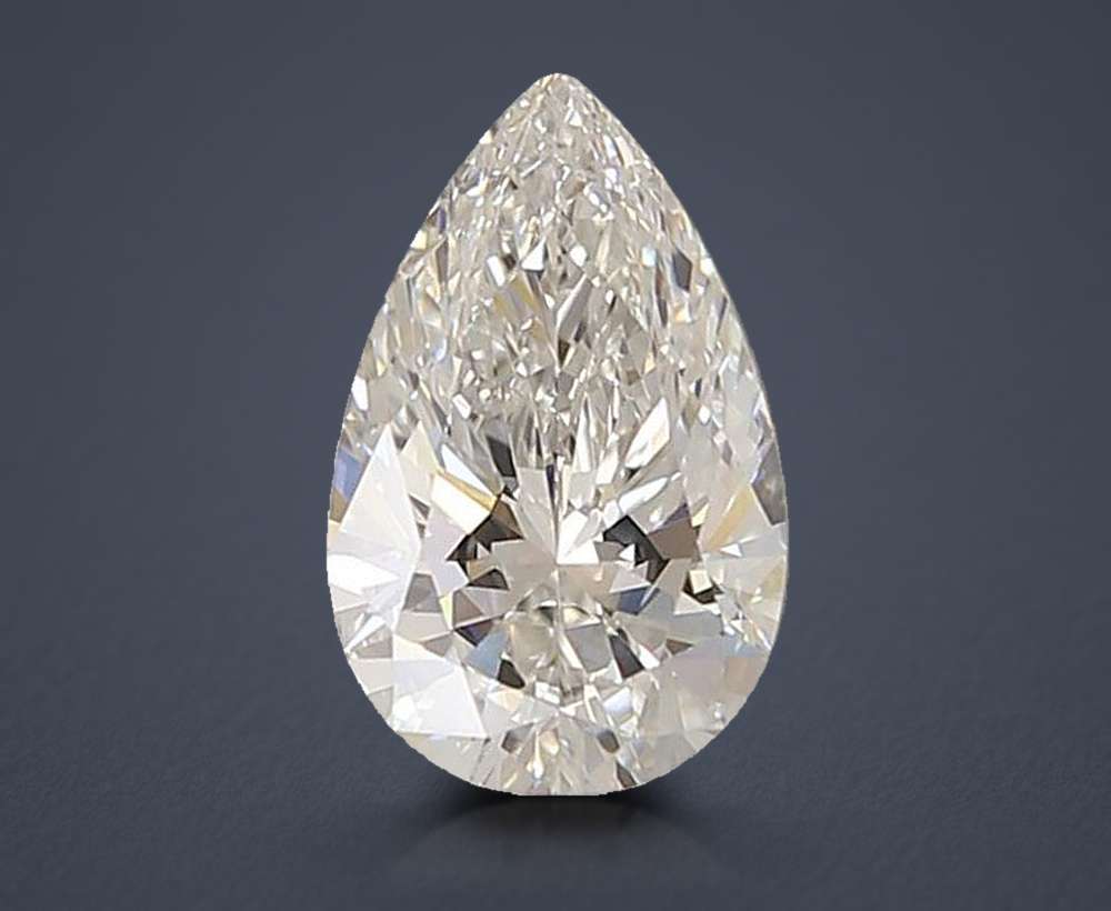 1.30 Carat Pear Lab Diamond