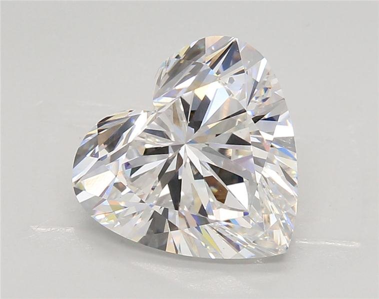 4.05ct E VS1 Rare Carat Ideal Cut Heart Lab Grown Diamond