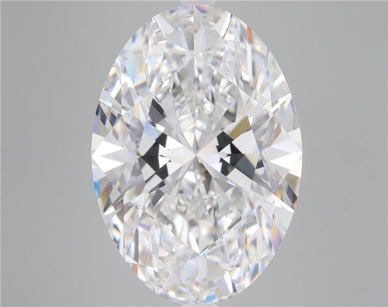 11.45ct F VS2 Rare Carat Ideal Cut Oval Lab Grown Diamond