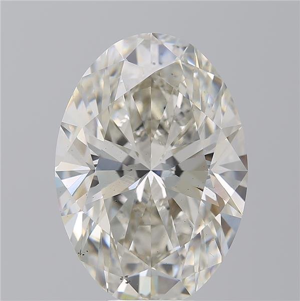 9.14ct H VS2 Rare Carat Ideal Cut Oval Lab Grown Diamond