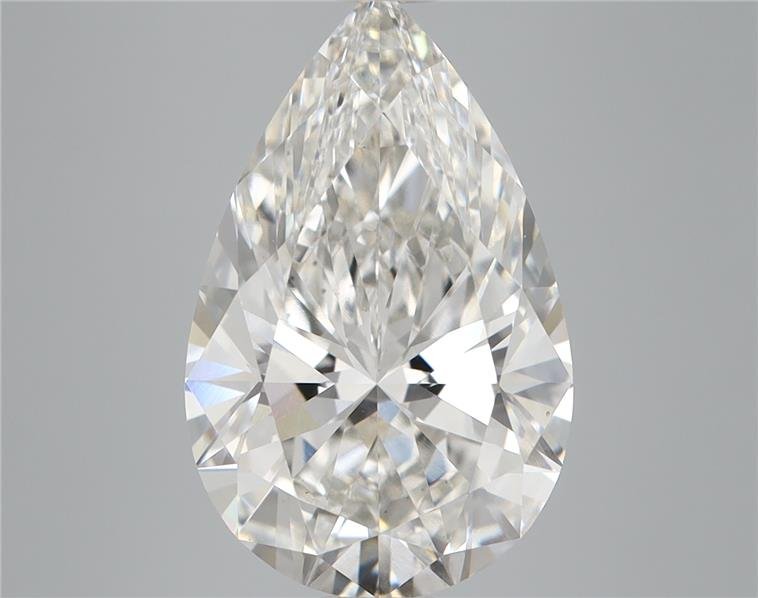 5.07 Carat Pear Lab Diamond