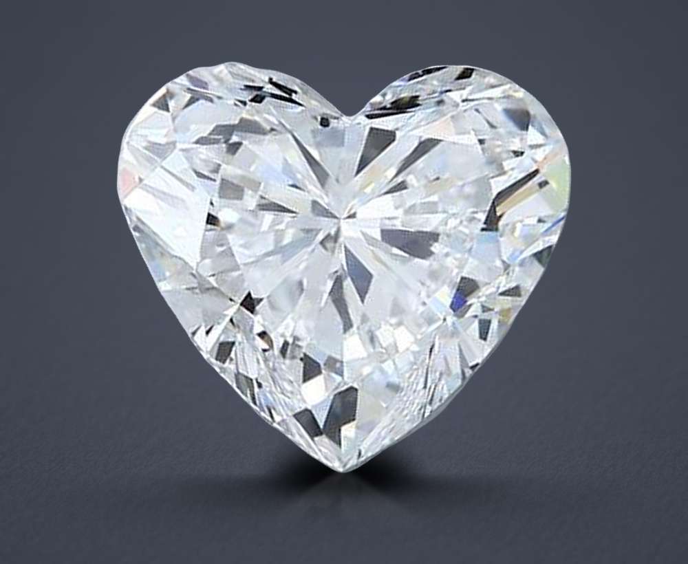 4.01 Carat Heart Natural Diamond