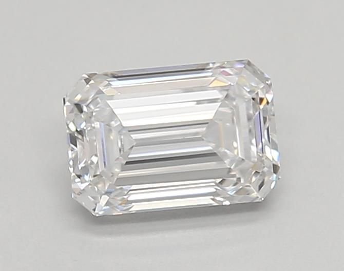 0.86ct D VVS1 Rare Carat Ideal Cut Emerald Lab Grown Diamond