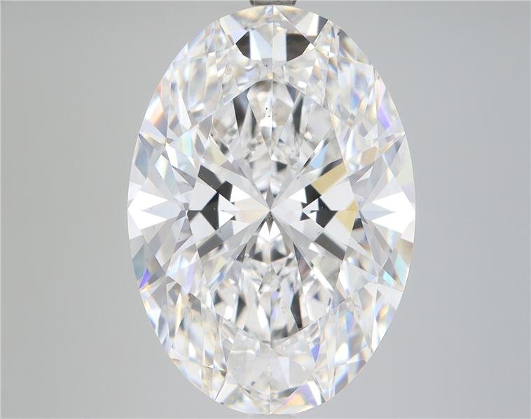 10.33ct F VS2 Rare Carat Ideal Cut Oval Lab Grown Diamond