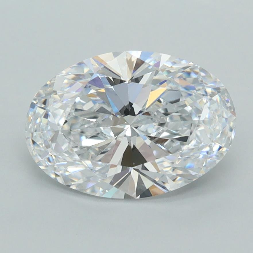 2.03ct D VVS1 Rare Carat Ideal Cut Oval Lab Grown Diamond