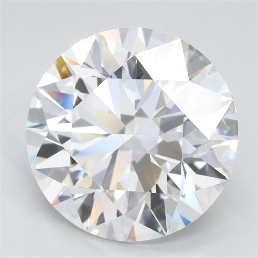 4.34ct D VVS2 Rare Carat Ideal Cut Round Lab Grown Diamond