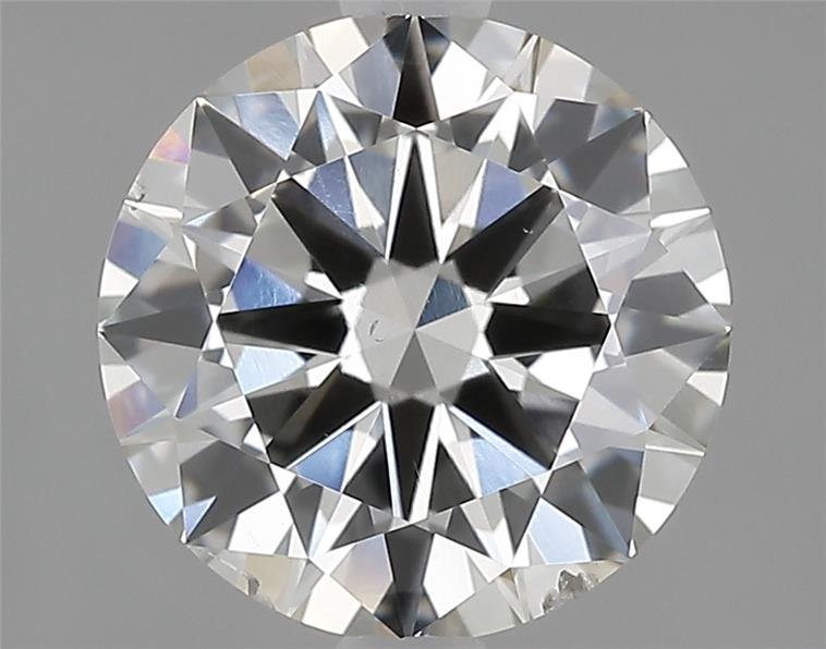 2.11ct J SI1 Excellent Cut Round Lab Grown Diamond