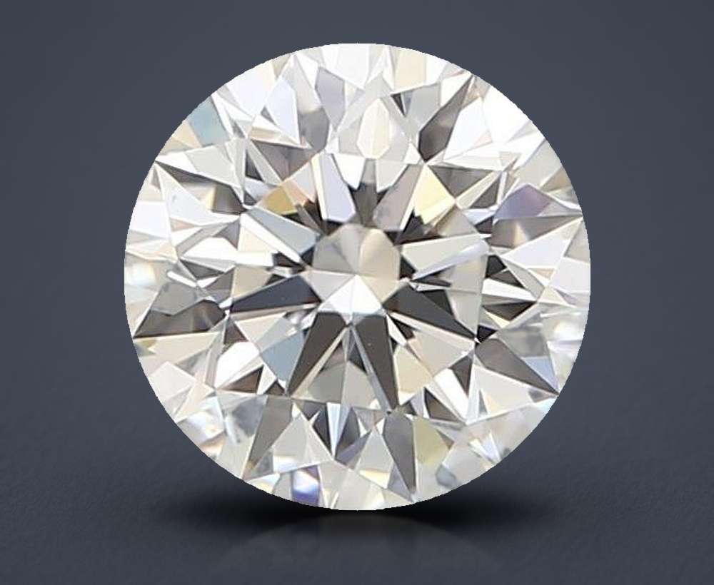 0.52 Carat Round Natural Diamond