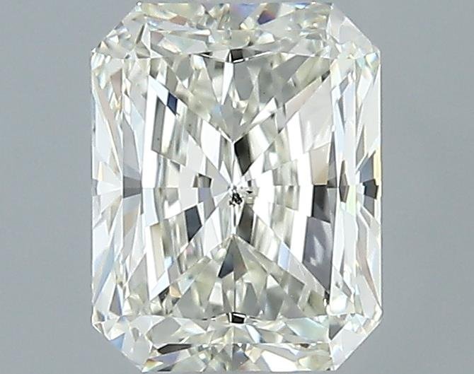 1.70ct K SI2 Rare Carat Ideal Cut Radiant Diamond