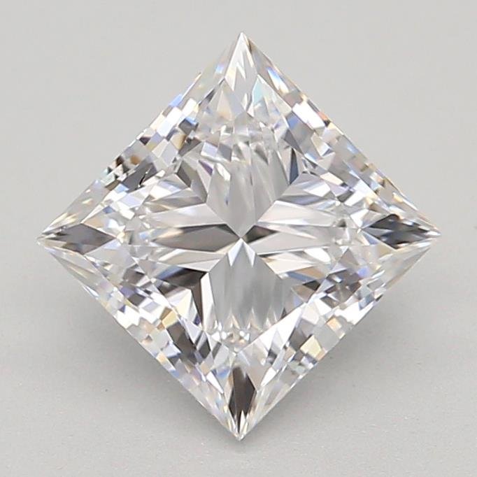 1.50ct D VS2 Rare Carat Ideal Cut Princess Lab Grown Diamond