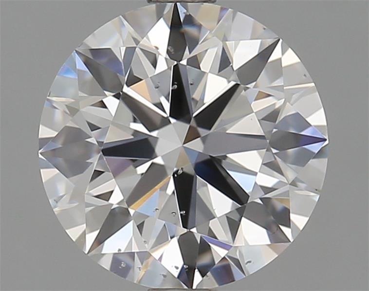 1.91ct D SI1 Rare Carat Ideal Cut Round Lab Grown Diamond