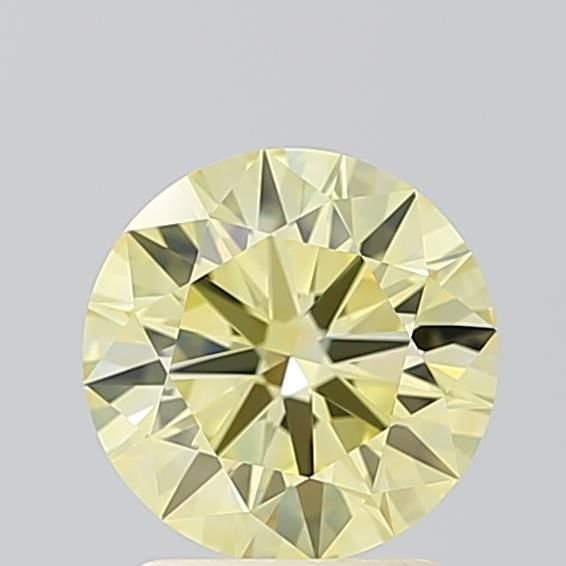 1.49 Ct. Fancy Intense Yellow Round Lab Diamond