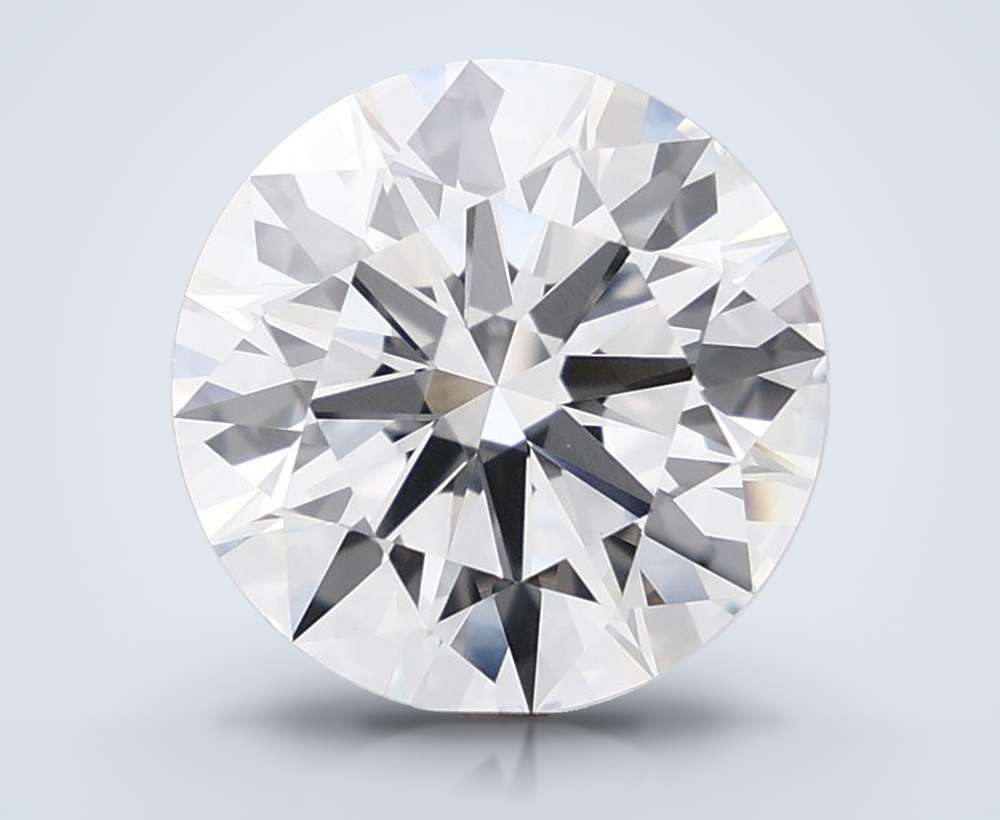 5.51 Carat Round Lab Diamond