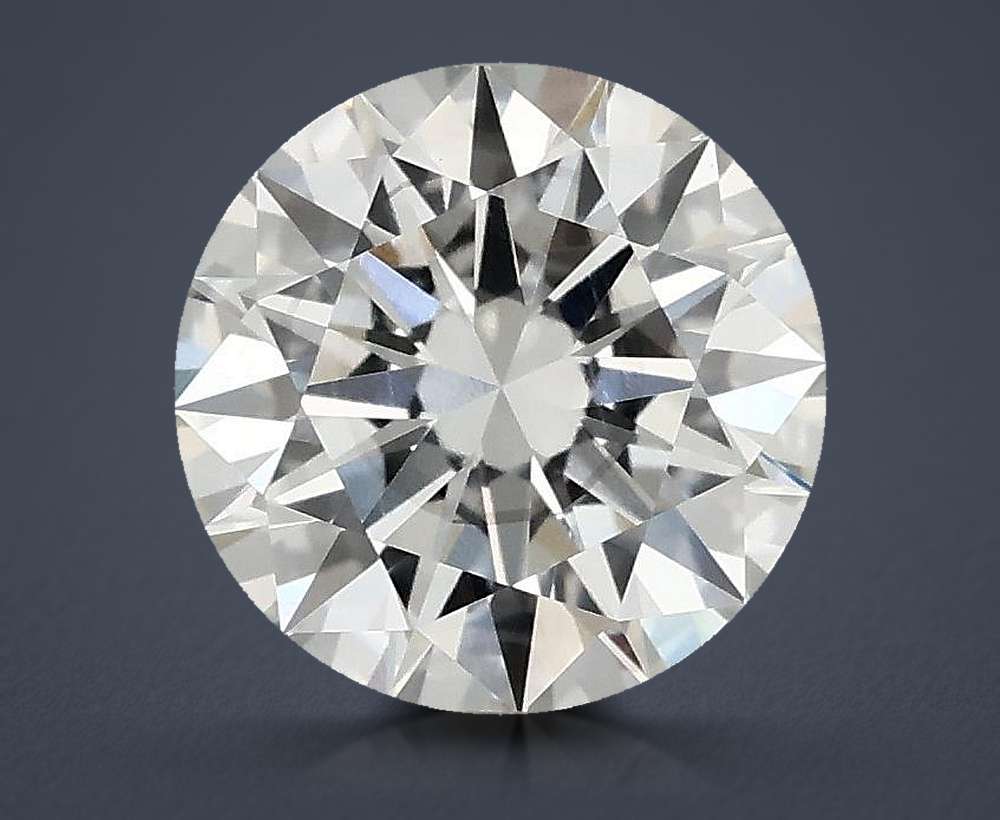 1.37 Carat Round Lab Diamond