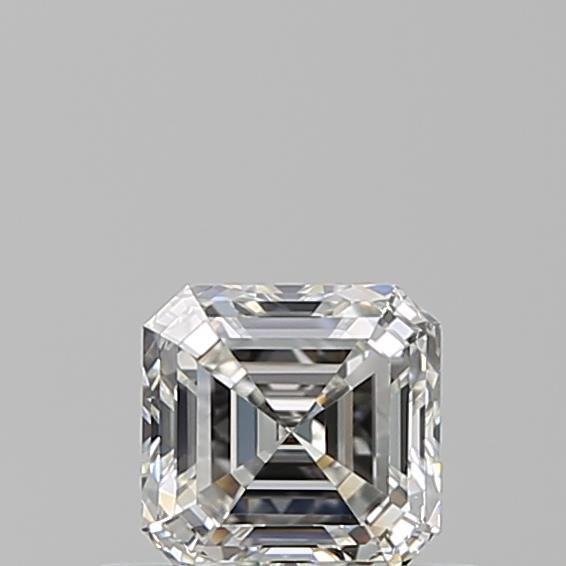 0.51ct H VVS2 Rare Carat Ideal Cut Asscher Diamond