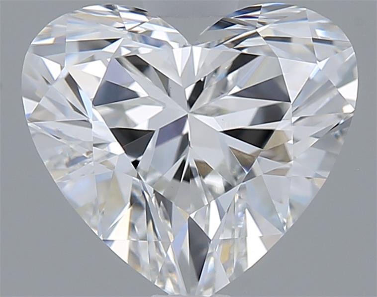 1.36ct E VS1 Rare Carat Ideal Cut Heart Lab Grown Diamond