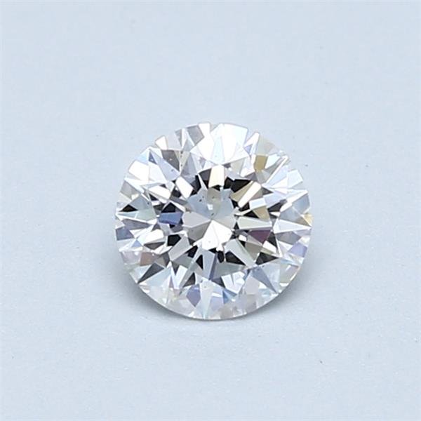 0.47ct D SI1 Rare Carat Ideal Cut Round Diamond