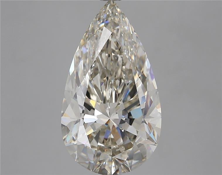 5.25ct I VVS2 Rare Carat Ideal Cut Pear Lab Grown Diamond