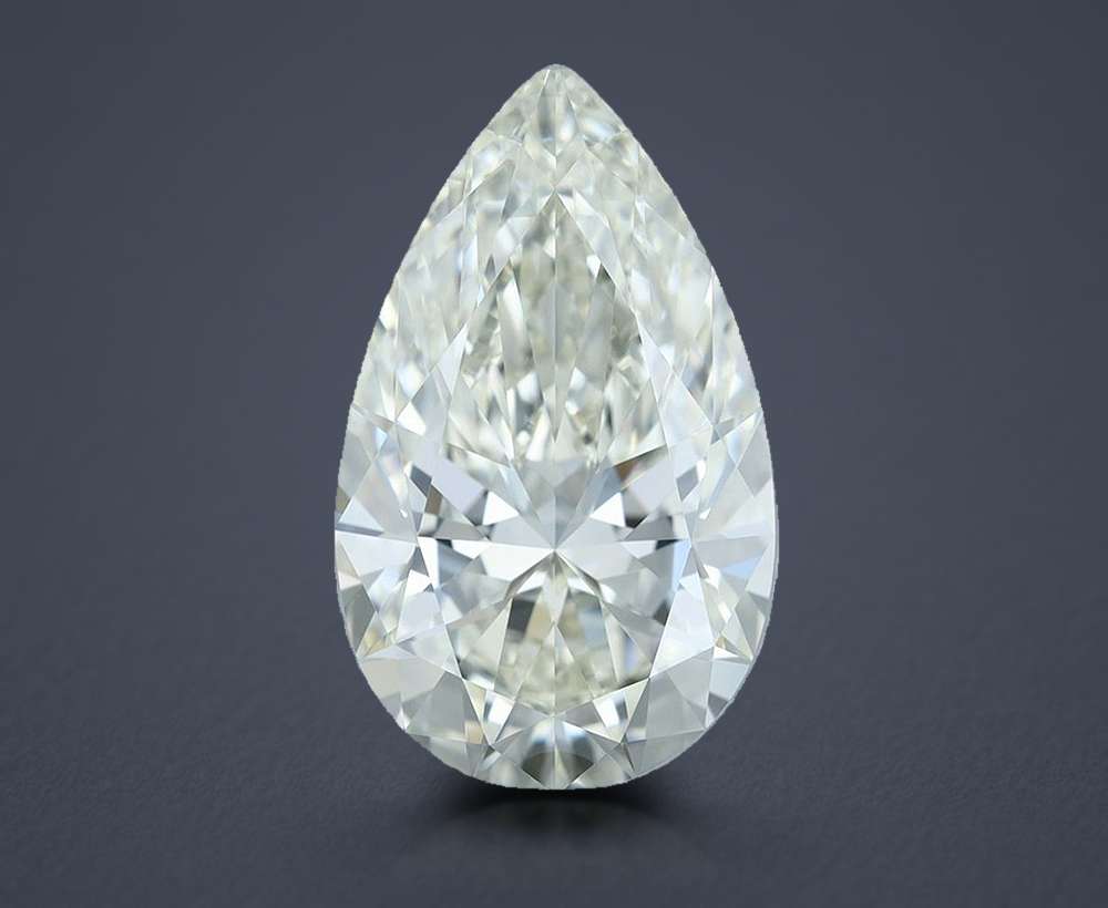 3.16 Carat Pear Natural Diamond