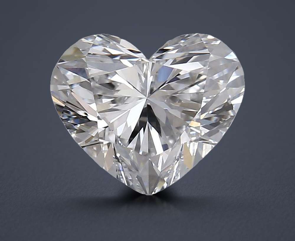 1.70 Carat Heart Natural Diamond