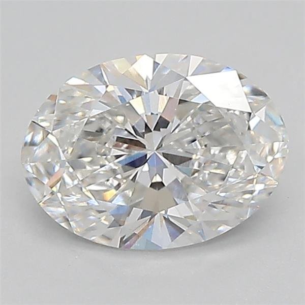 0.92ct E VVS2 Rare Carat Ideal Cut Oval Lab Grown Diamond