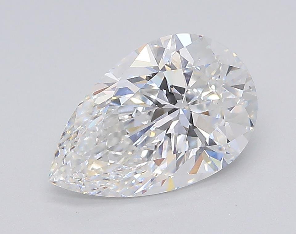 1.48ct E VS1 Rare Carat Ideal Cut Pear Lab Grown Diamond