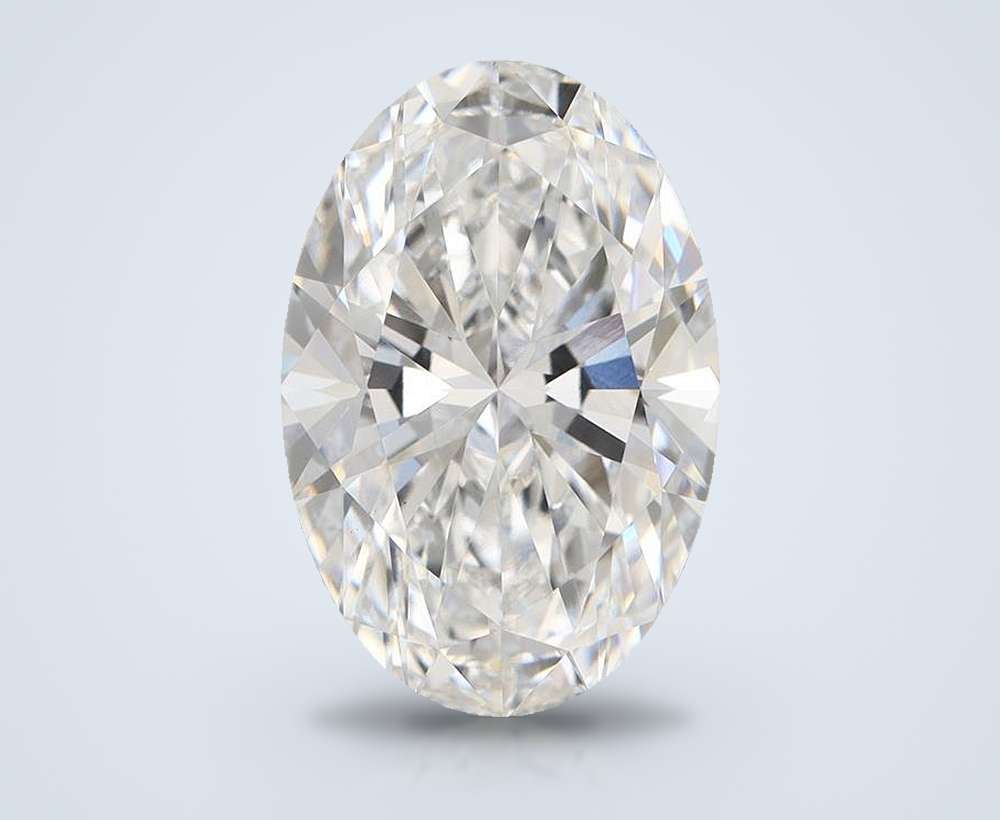 6.10 Carat Oval Lab Diamond