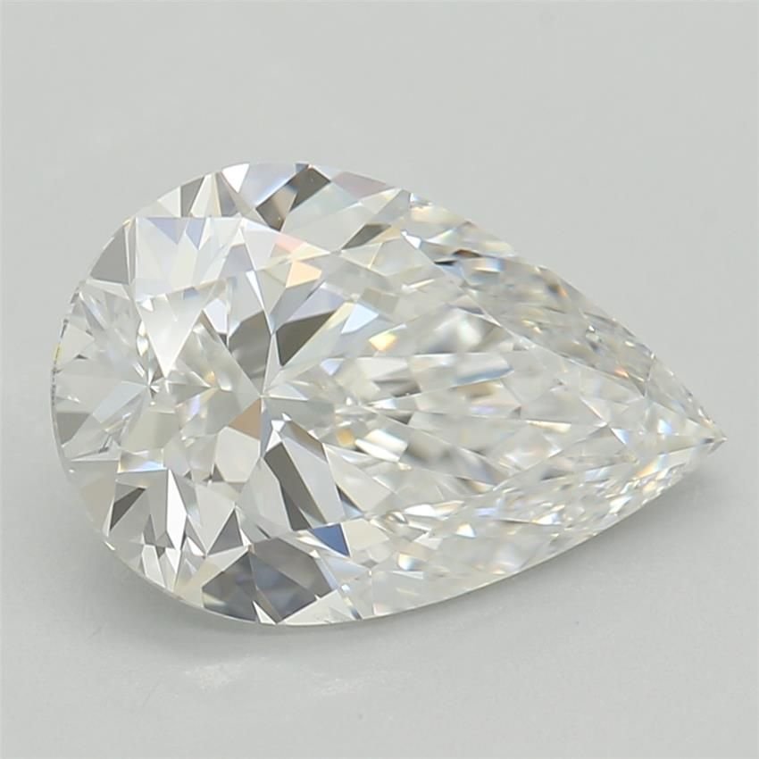 1.35ct E VS1 Rare Carat Ideal Cut Pear Lab Grown Diamond