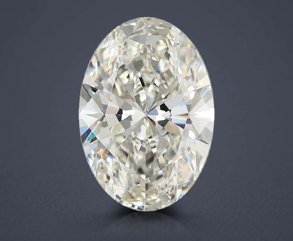 3.69 Carat Oval Lab Diamond