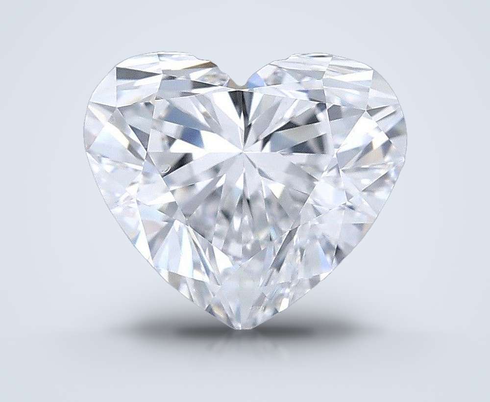 1.00 Carat Heart Lab Diamond